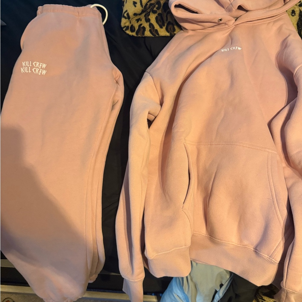 Kill Crew  Light Pink Joggers